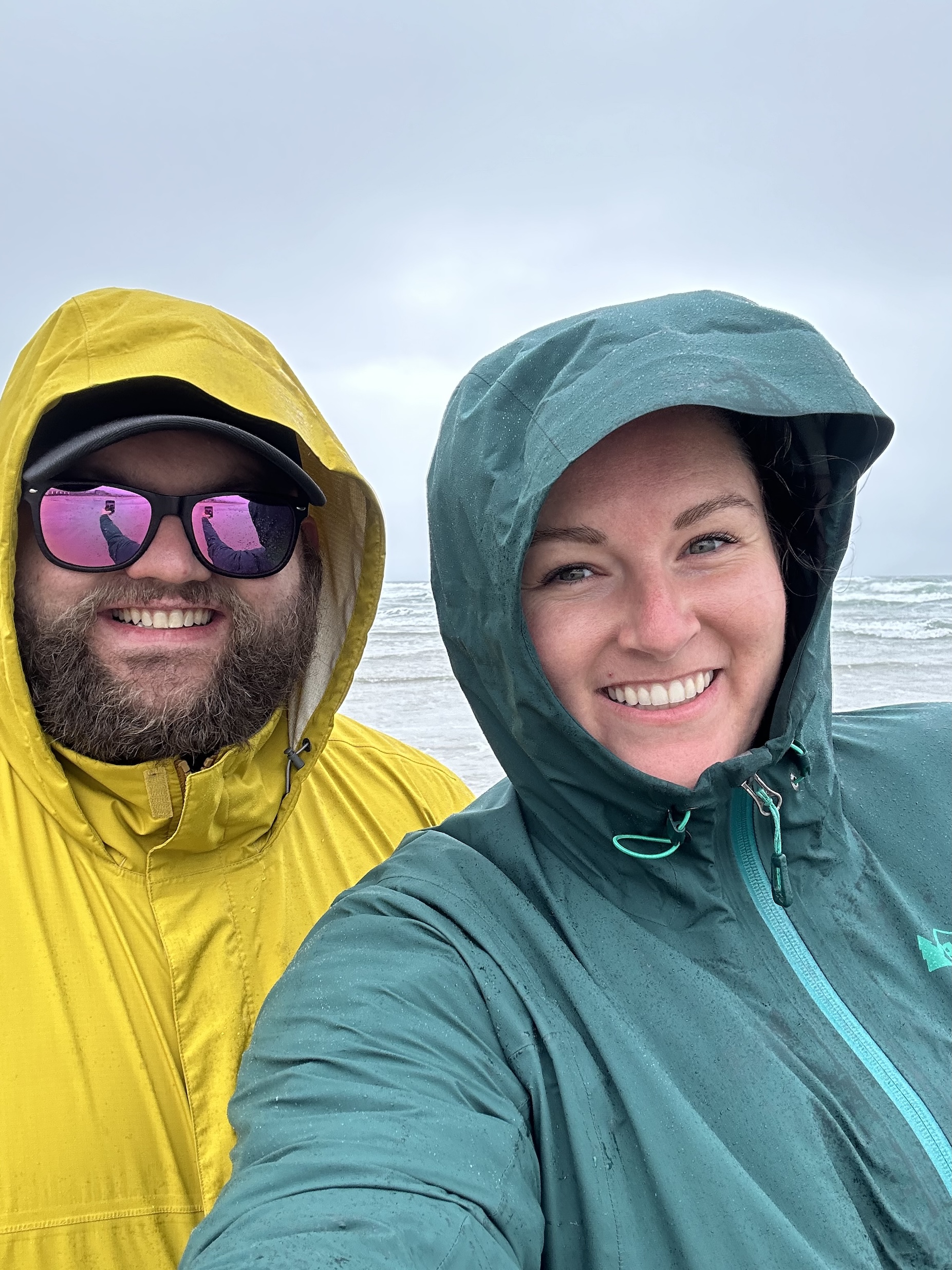Stormy coast